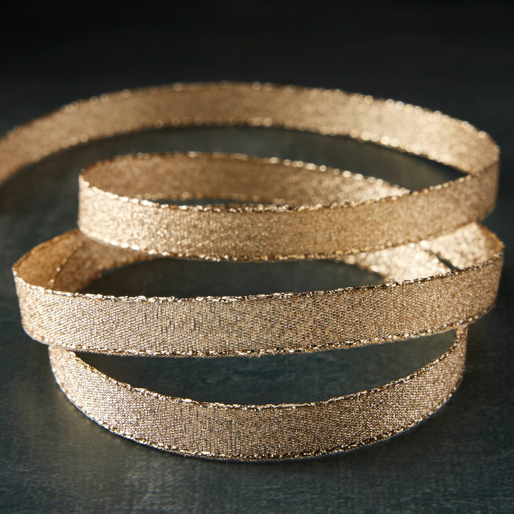 3/8" x 7yd. Metallic & Sheer Ribbon by Celebrate It™